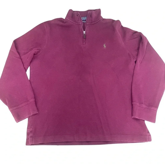 Polo Ralph Lauren Other - Men’s EUC Polo Ralph Lauren Quarter Zip Pullover. Burgundy. Estate Rib, Medium.
